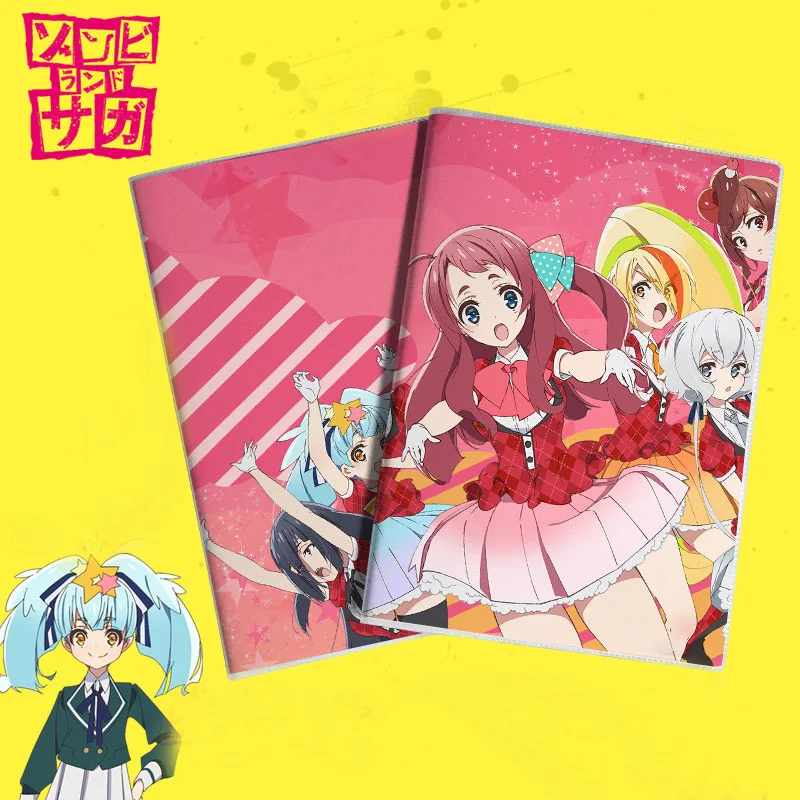 

Zombieland Saga Sakura Minamoto Cosplay Notebook Japanese Anime School Student Diary Book Note Book Cosplay Accessories