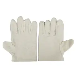 Двойной тканевой перчатки 24 провода сварочные защитные перчатки против травм перчатки из ткани