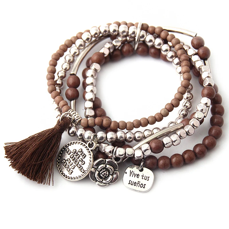 MOODPC дизайн модный браслет для женщин бисер браслеты ювелирные изделия вечерние подарок