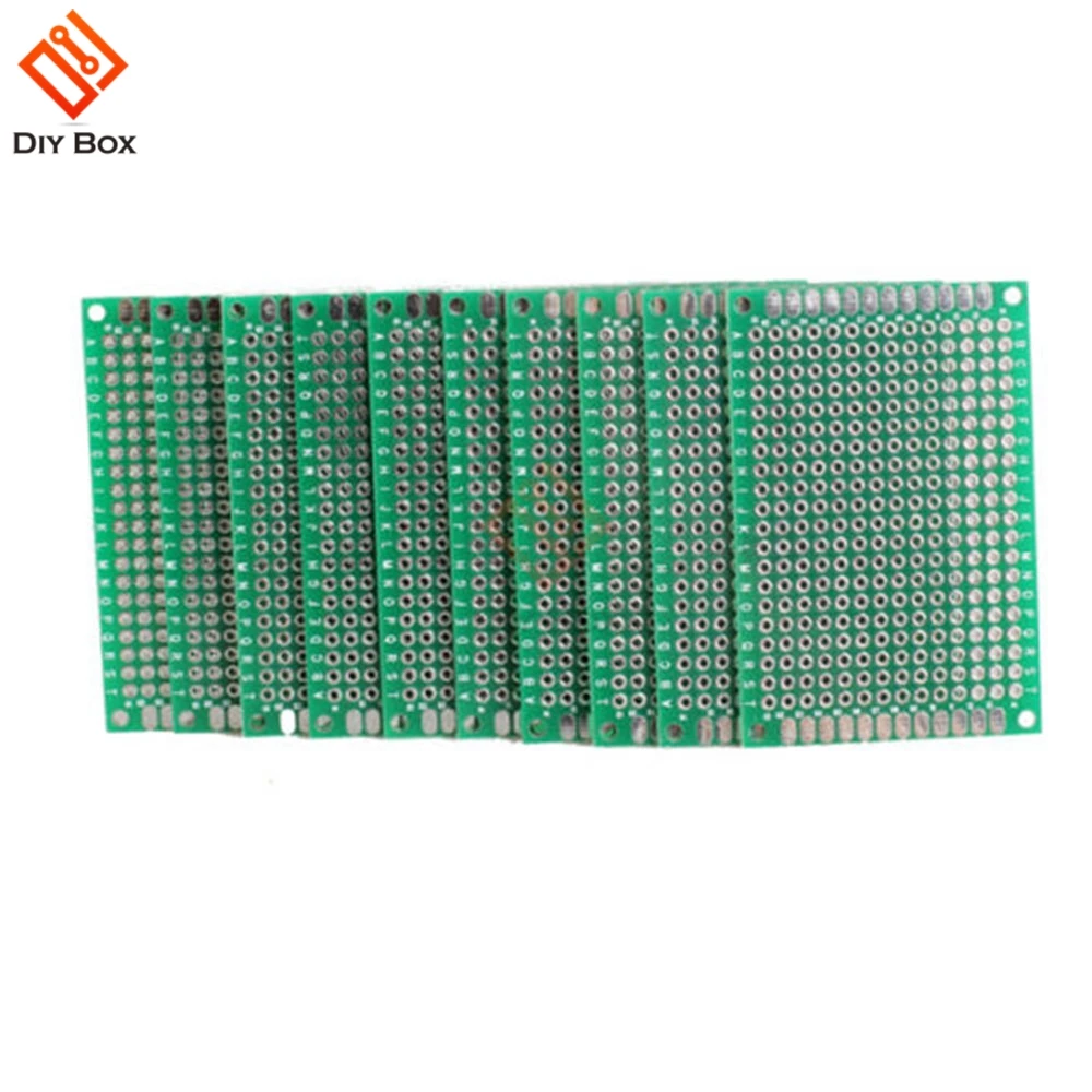 

Double Side Prototype PCB Bread board Tinned Universal 4x6 cm 40x60 mm FR4