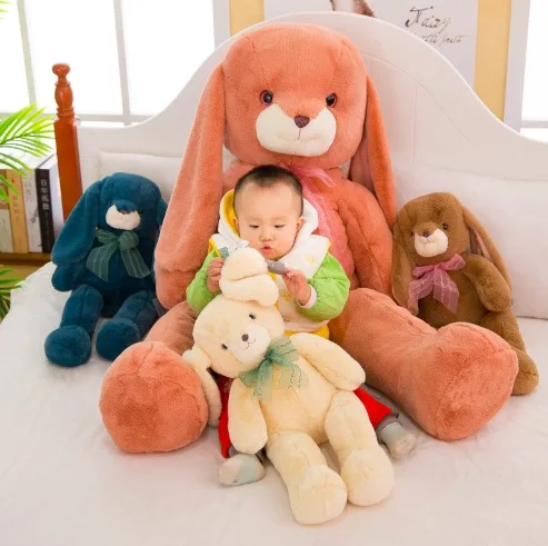 

WYZHY New creative cute soft cute rice rabbit doll plush toy plush toy sofa bedroom decoration send friends children gifts 80CM