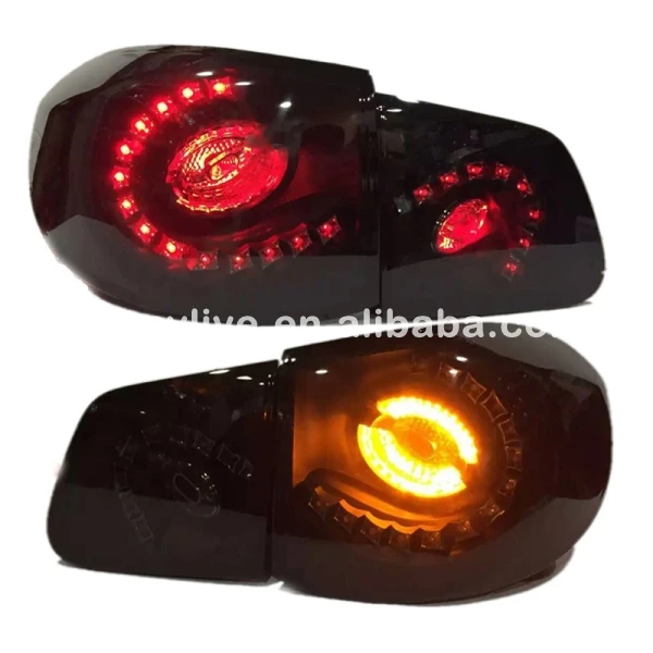 YOCTM - Protectores De Luz Negro Mate Para Luces Traseras Traseras (luz