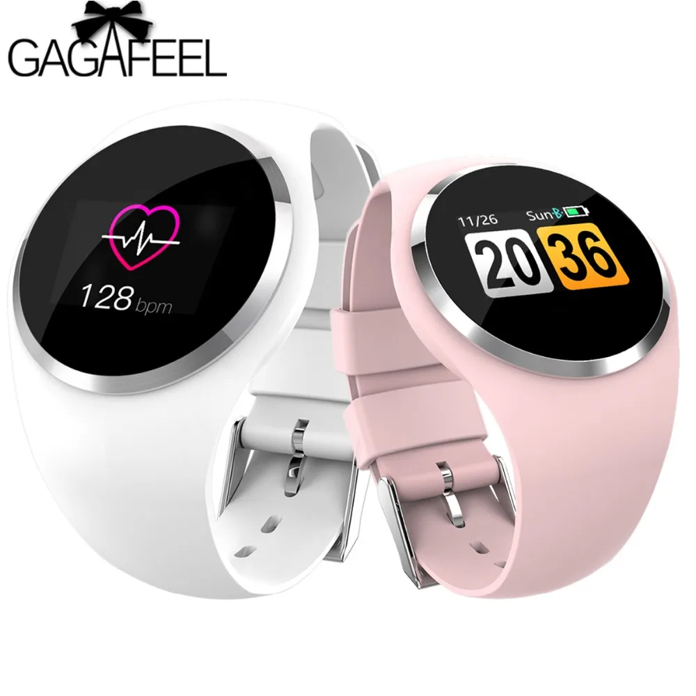 

New Q1 Smart Bracelet Round Color Screen Smartband Touch Heart Rate Tracker Long Standby For IOS Android Smart Watch