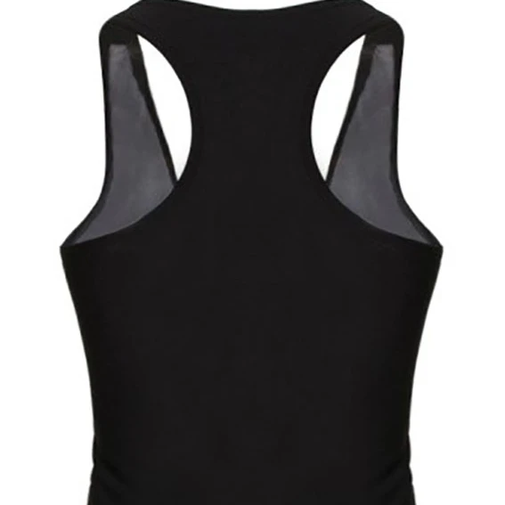 Women's Zombie Snow White Tank Top Medium Black (5)