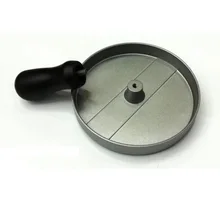 Высококачественный антипригарный пресс для бургеров, алюминиевый производитель гамбургеров, Пэтти форма для самостоятельного производства мяса, говядины, барбекю VE