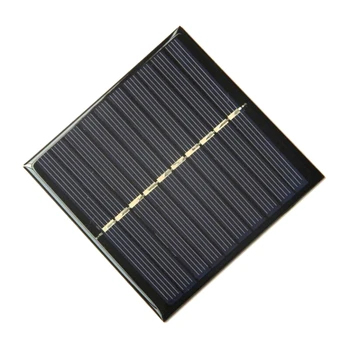 

BUHESHUI 0.8W 5V Mini Solar Panel Solar Cell Module Polycrystalline Solar Battery Charger For 3.7V 84*84*3MM 10pcs Free Shipping