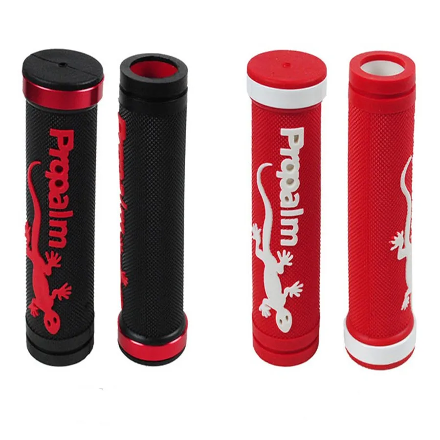 Propalm 2 шт. велосипедные ручки MTB горный велосипед руль замок на резиновый чехол для