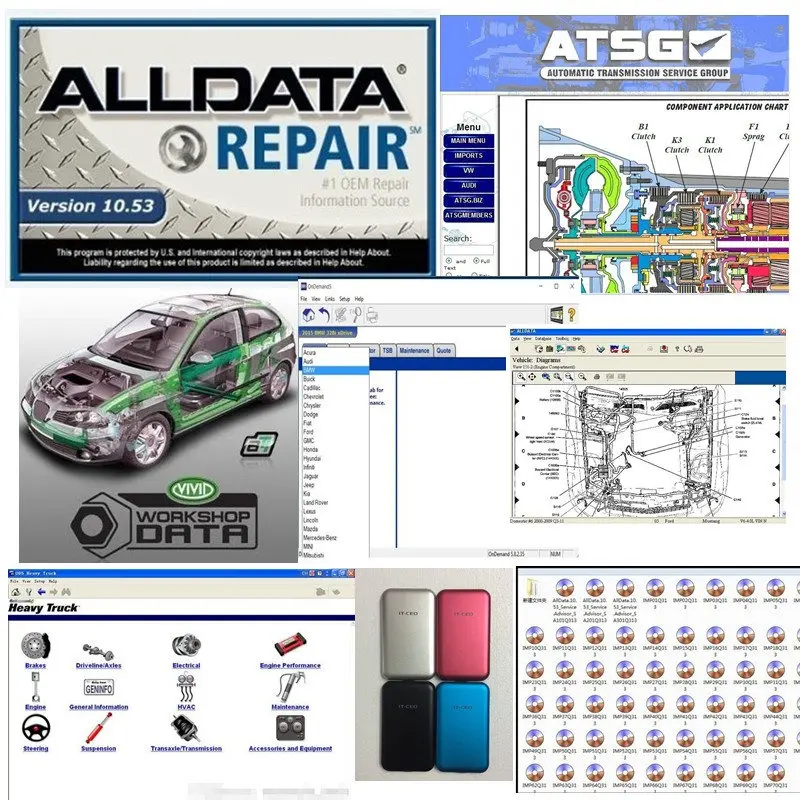 

Auto ALLDATA mitchell on demand Software All data 10.53+mitchell on demand 2015+heavy truck+Vivid workshop+atsg 8in1 in 1tb hdd