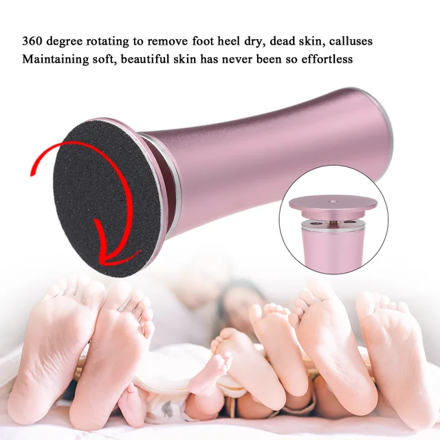 Electric Pedicure Foot File Care Tool-Callus Remover-Rechargeable Sawing File For Feet-Dead Skin Callus Peel Remover 2