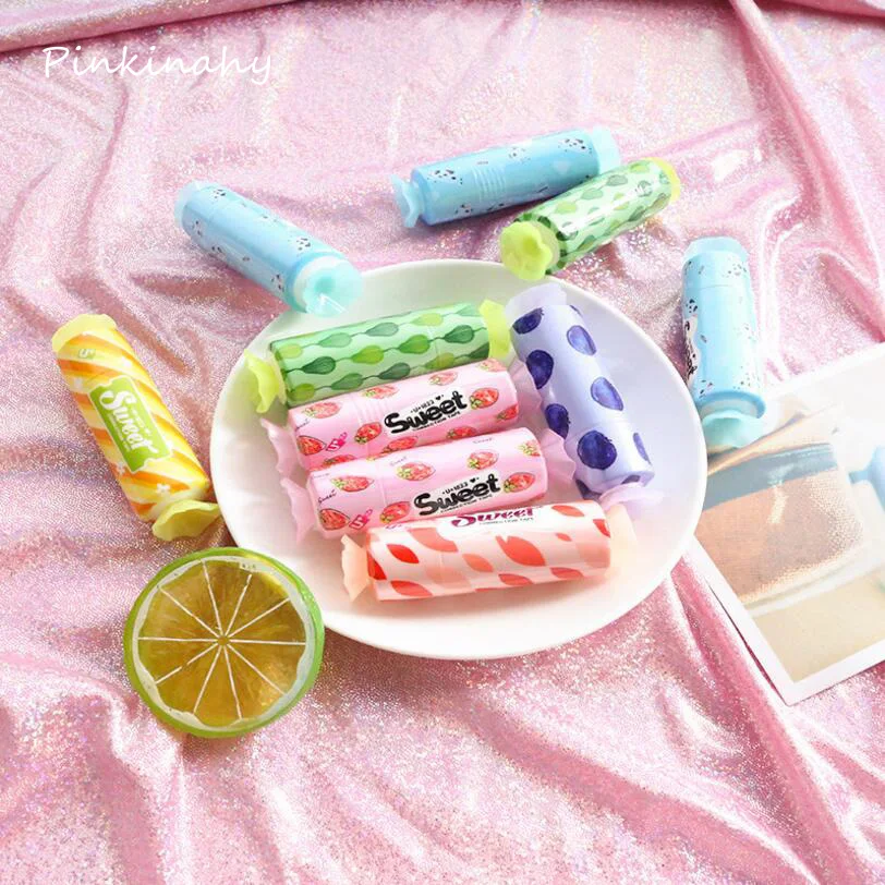 

5PCS Creative Candy Shape Mini Small Correction Tape Altered Tools Korean