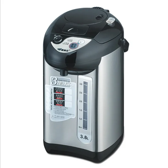 38 electric thermos insulation kettle stainless steel water bottle open