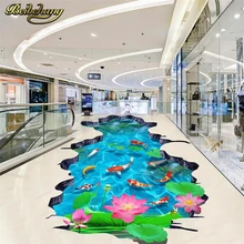 Best Offers beibehang Custom papel parede 3D Photo Wallpaper Bathroom Living Room Bedroom PVC Floor Sticker Wallpaper Mural contact-paper Best Offers beibehang Custom papel parede 3D Photo Wallpaper Bathroom Living Room Bedroom PVC Floor Sticker Wallpaper Mural contact-paper