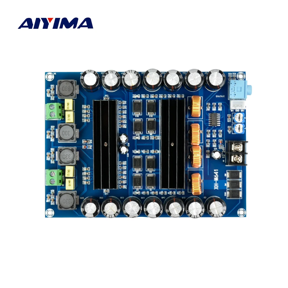 AIYIMA TPA3116D2 DC12V 24V 150W * 2 аудио цифровой усилитель плата высокой мощности канала