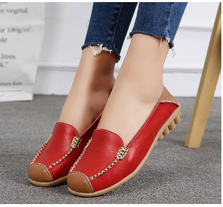 AH 3592 New Spring Autumn Genuine Women Flats Shoes - 18