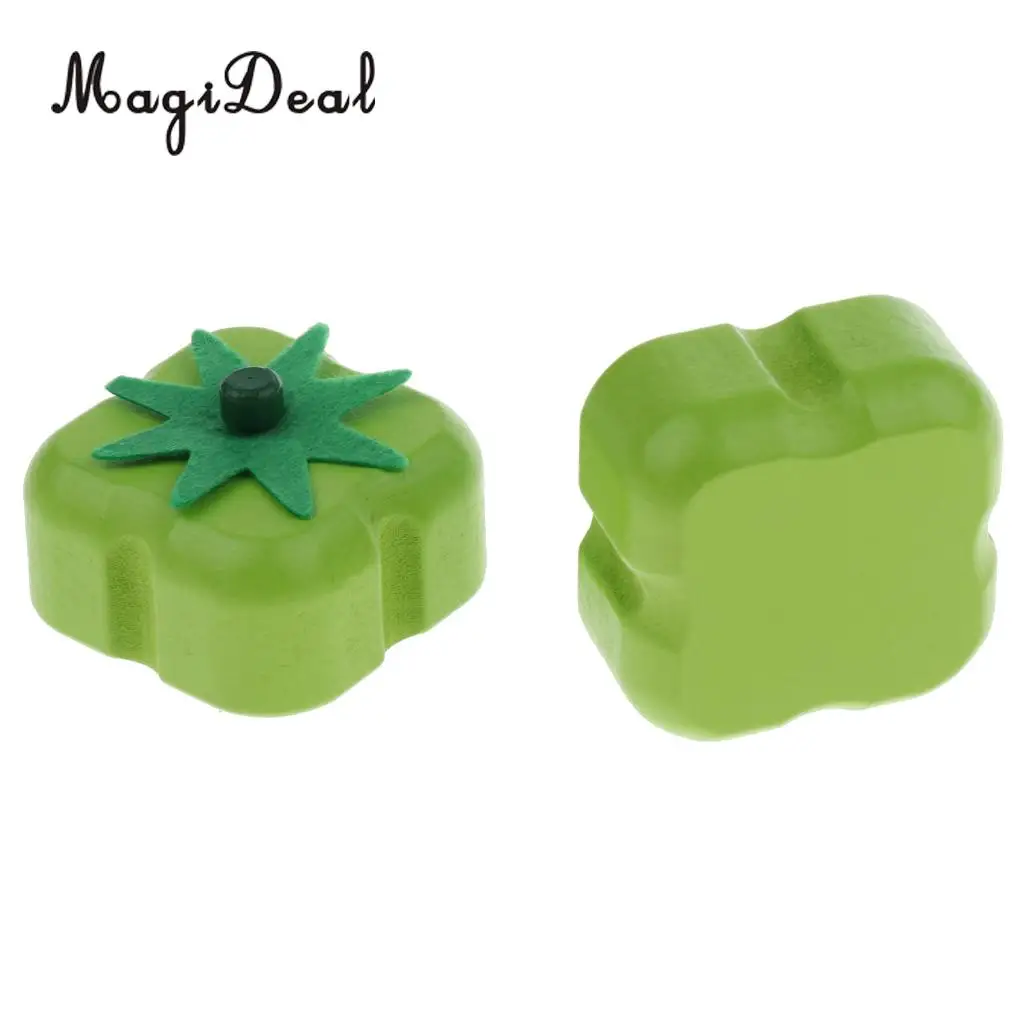 Miniature Simulation Wooden Magnet Connected Fruits Kitchen Food Cutting Kids Children Pretend Play Toy