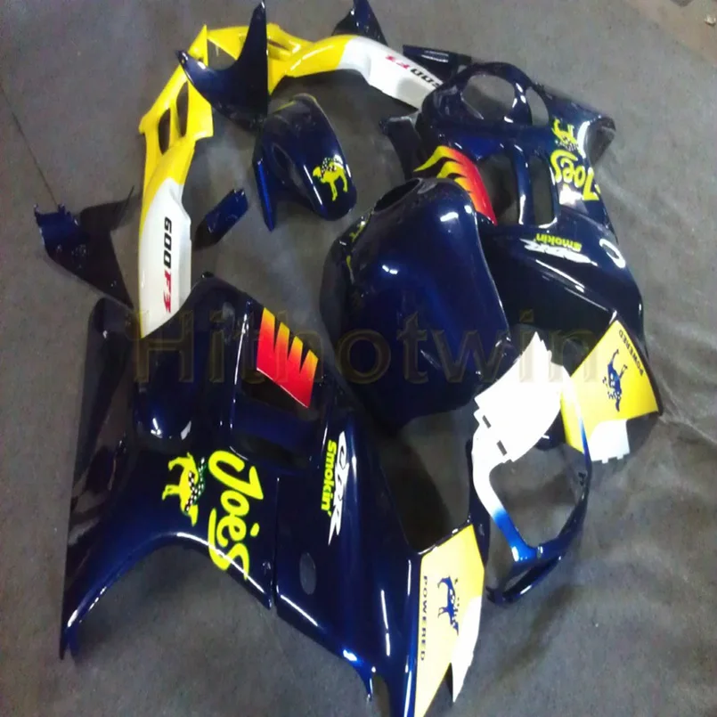 Заказной МОТОЦИКЛ ABS обтекатель для HONDA CBR600F3 1995-1996 CBR600 1995 1996 обвес комплект+ винты+ фиолетовый M2