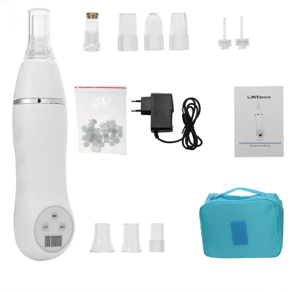 

Vacuum Blackhead Removal Diamond Dermabrasion Pore Cleaner Black Head Acne Spots Inhaler Wrinkle Remover Electric Beauty Machine