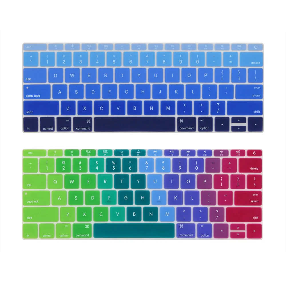 

English US Enter keyboard Cover for 2016-2018 Macbook Pro 13" 13.3 inch (No Touch Bar) Model A1708