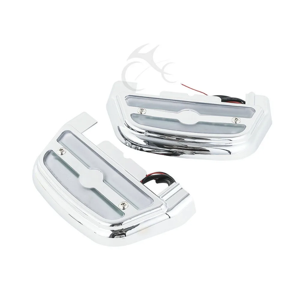 Светильник мотоциклетная накладка на пассажирский пол для Harley Touring Softail Dyna Road King
