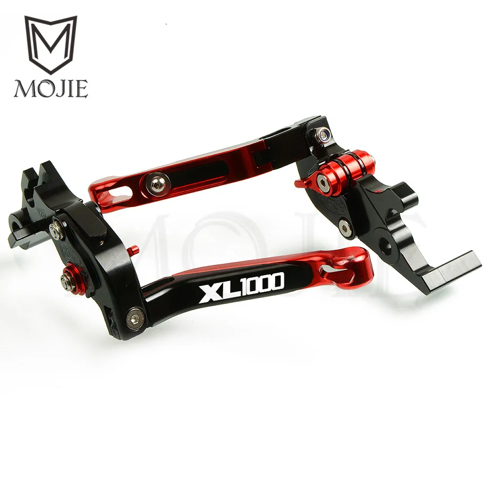 Для Honda XL1000 XL1000V XL 1000 V VARADERO 1999 2013 2012 2011 2010 2009 Мотоцикл CNC регулируемые складные