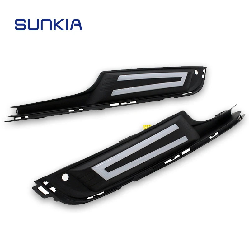 

SUNKIA Car Styling High Bright DRL Daytime Running Light Fog Light Specific for Volkswagen Golf 7 VW Golf 7 MK 7 LED Fog Lamp