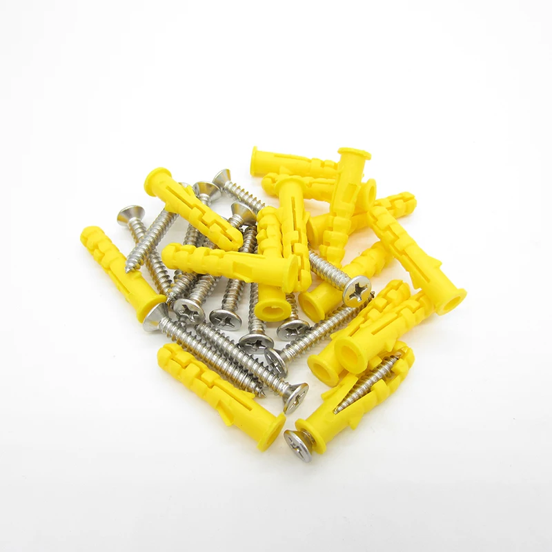 6*30 8*40 10*50 البلاستيك التوسع سد الجدار المسمار المثبتات + 304 الفولاذ المقاوم للصدأ الذاتي -مسامير التنصت السحابة مجموعة أدوات 6*30 8*40 10*50 البلاستيك التوسع سد الجدار المسمار المثبتات + 304 الفولاذ المقاوم للصدأ الذاتي -مسامير التنصت السحابة مجموعة أدوات