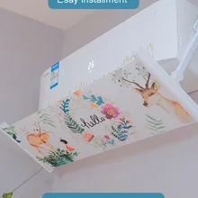 Кондиционер лобовое стекло ребенка младенческой прямой дующий воздушный щит широкий выход воздуха перегородка лобовое стекло повесить ветрозащитная перегородка