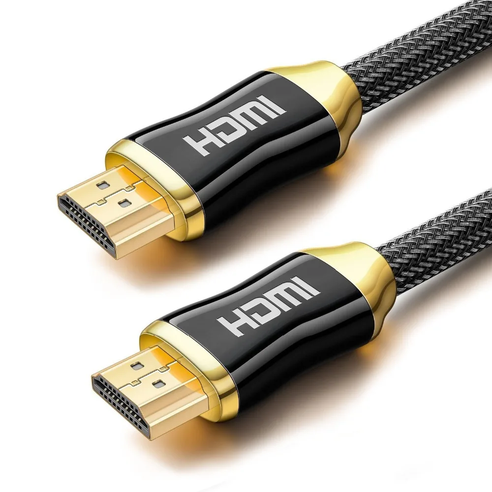 Кабель HDMI 2,0 HDR 1 м 1,5 м 2 м 3 м 5 м 8 м 10 м для разветвителя переключатель PS4 tv Mi xbox проектор компьютерный видео кабель