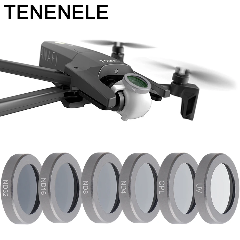 

Drone Filter Polarizing Camera Filters Set For Parrot Anafi ND 4 8 16 32 Polar Gimbals Protector Drones Lens Filter Accessories