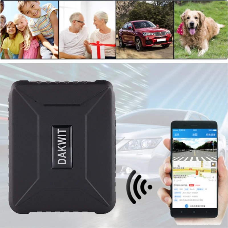 

TK800B Mini GPS Tracking Device Car Motor Vehicle Tracker GPS Locator Waterproof Remote Control Child Kid Pet Anti-lost Tracker