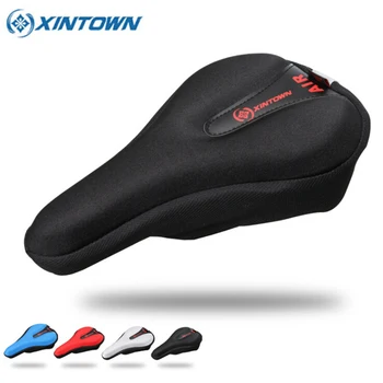 

2018 New Road Mountain MTB Gel Silicone Comfort Saddle Cover Bike Bicycle Cycling Seat Cushion Pad