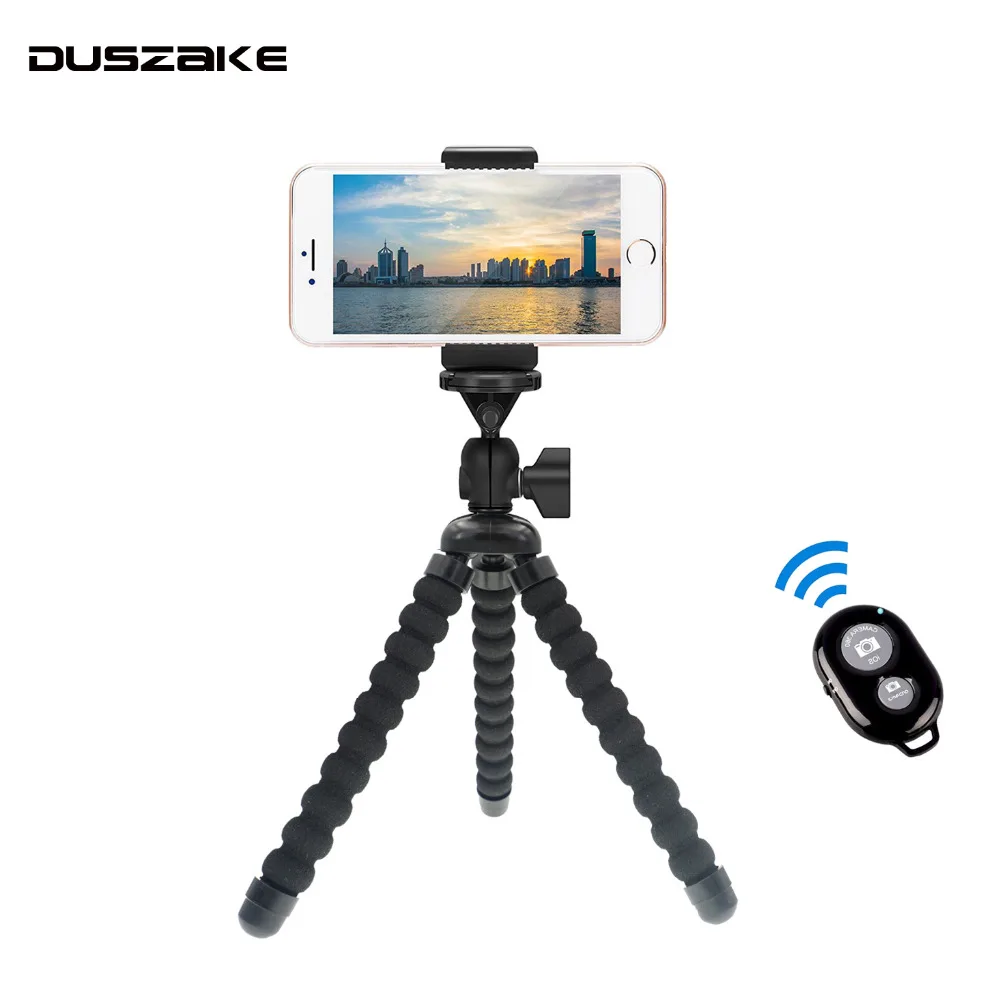 

Duszake P4 Smartphone Gorillapod Mini Tripod For Phone Lightweight Flexible Tripod for Iphone 8'' Tripod for Mobile Phone
