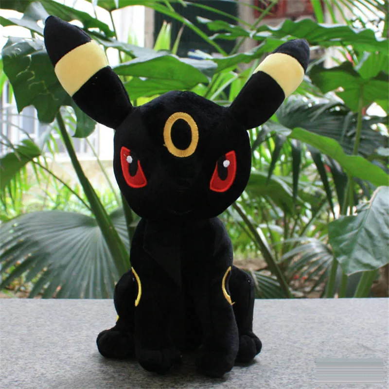 23cm Pocket Doll Cartoon XY Eevee Series Umbreon Animals Soft Stuffed Baby Toys Dolls For Kids