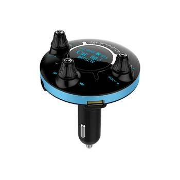 

Car Audio MP3 Player FM Transmitter Aux Modulator Bluetooth Handsfree Car Kit with USB Car Charger Hot Sale