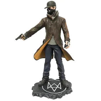 

Watch Dogs Figure The Vigilante Aipen Pearce Action Figure Execution Style Toy Gift 23cm