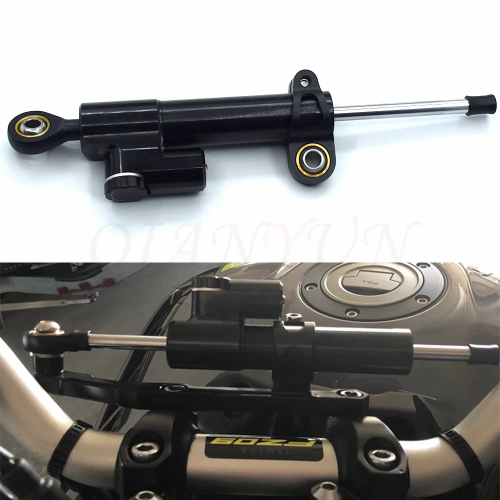 

Universal Motorcycle Safety Damper Steering Stabilize Control Aluminum For HONDA CRF1000L CRF 1000L Africa Twin CB600F X-11