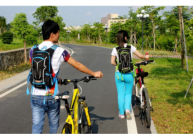 Discount Anmeilu 18L Cycling Hydration Backpack Waterproof Nylon Bicycle Bag With Rain Cover Bike Water Bag Climbing Hiking Shoulder Pack 4 Discount Anmeilu 18L Cycling Hydration Backpack Waterproof Nylon Bicycle Bag With Rain Cover Bike Water Bag Climbing Hiking Shoulder Pack 4
