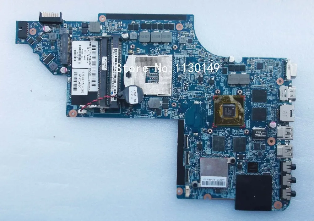 

665991-001 Free Shipping Laptop Motherboard for HP Pavilion DV7 DV7-6000 Intel HM65 ATI HD 6770M/2G graphics full tested