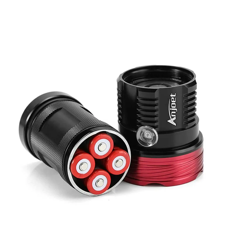 Anjoet 20000 люменов King 10T6 flashlamp 10 x XM-L T6 светодиодный фонарик Фонарь для охоты кемпинга для 18650 батареи