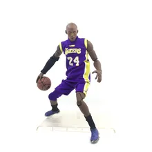 1/9  Basketball Star player  Kobe Bryant No.24 Movable Action Figure Model, purple dressing