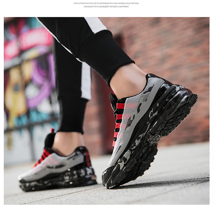 2019 Спортивная обувь Мужская Уличная беговая Обувь для мужчин спортивные черные кроссовки макс большой размер 39-46 мужские кроссовки