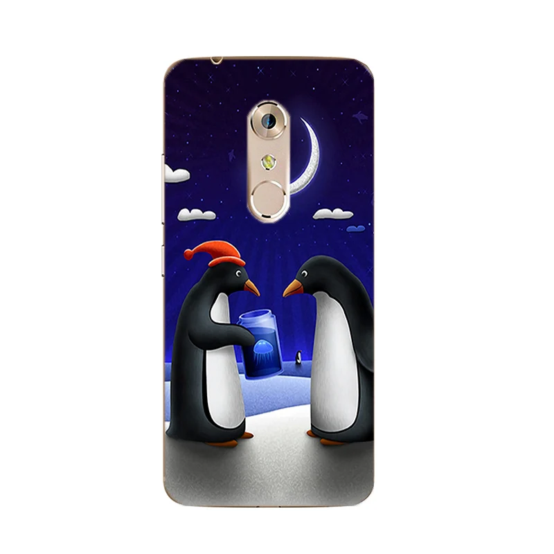 Для ZTE Nubia Z17 Mini TPU чехол для телефона для Axon 7/7 Mini чехол ультра тонкий для Nubia Z9 MAX силиконовый чехол в виде белого цвета, рисунок со снегом - Цвет: 9183 20