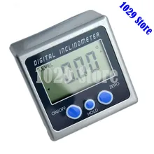 Digital Protractor Inclinometer Level Box Level Measuring Tool Electronic Angle Meter Angle Finder Angle Gauge with Gift Bag