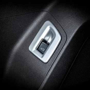 

Car Styling Interior Rear Trunk Button Switch Cover Trim ABS Matte 1pcs Left Hand Drive For Volkswagen Arteon 2017 2018