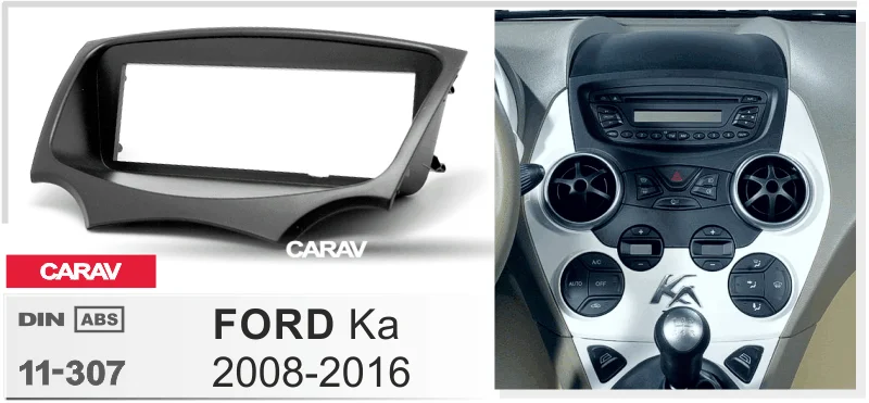 CARAV 11-780 Car Radio Installation Trim Fascia Panel