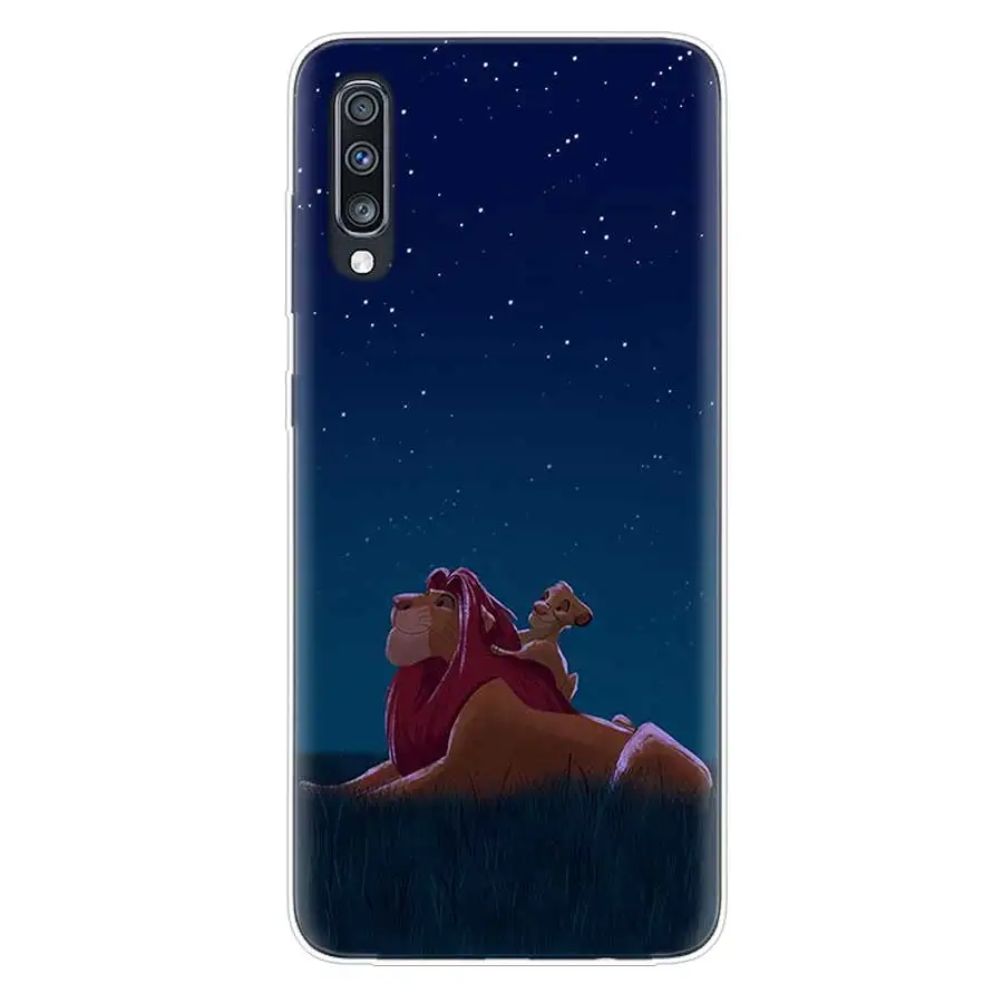 Король Лев Симба мягкий TPU чехол для samsung Galaxy S10 рlus lite S10E A70 A50 A30 M40 M30 M20 A60 A40 A20 A10 M10 A20E крышка - Color: NO.10