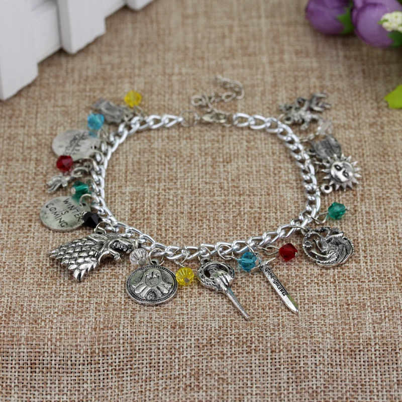 

Fashion Game of Thrones Charm Unisex Bracelet