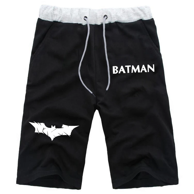 Women Men New Fashion Casual Breathable Pants Batman Bruce Luminous Short Pants Jogger Jogging Short Pants