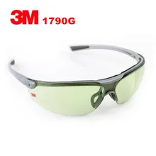 3 м 1790G светильник зеленые линзы в золотистой оправе очки для дома и улицы, для спорта, для катания анти-УФ противоударной защитной плёнки очки Анти-пыль защитные очки