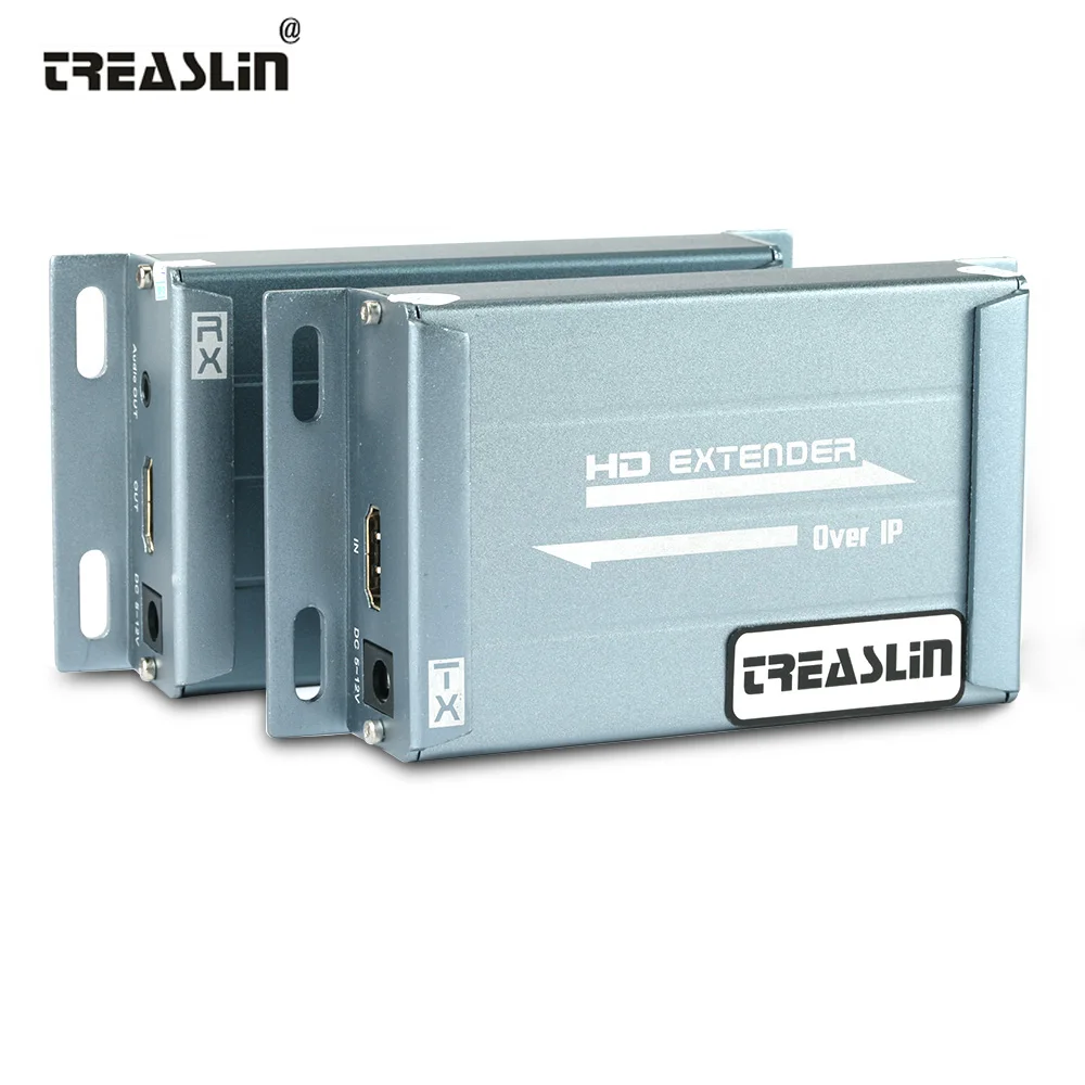 

TreasLin N x N HDMI Extender over Cat5e Cat6 LAN Switch Up to 492FT(150M) Many Transmitter to Many Receiver for Security Camera